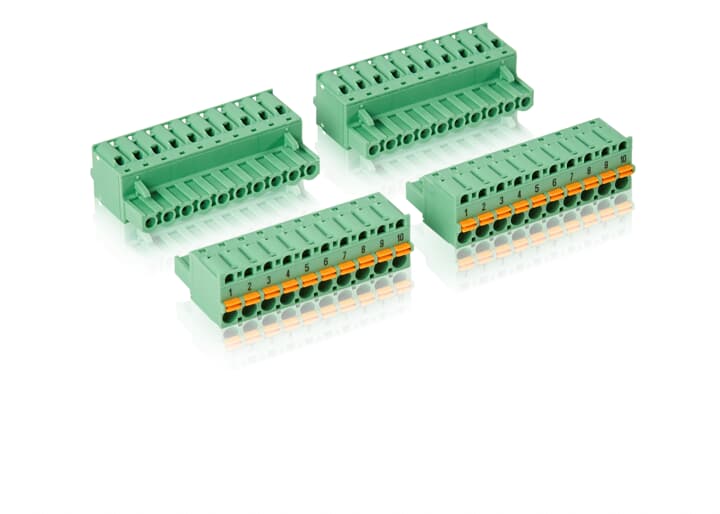 ABB機器人配件 ABB配件原廠型號 3HAC026592-001 Multipole con. X1-X4 10p