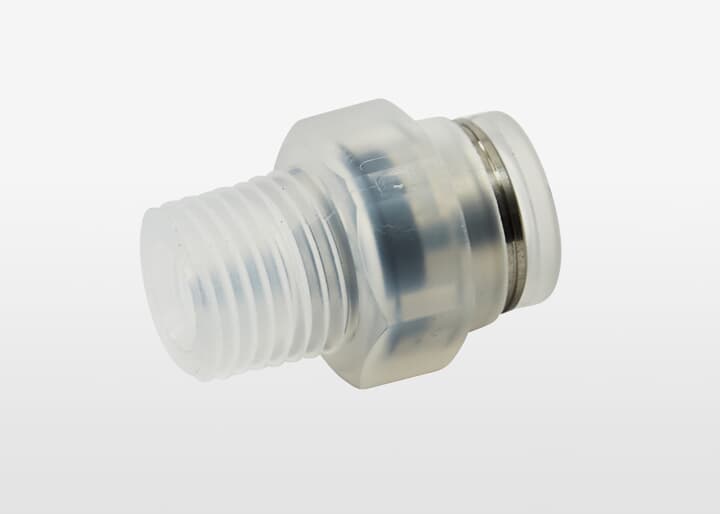 ABB機器人配件 ABB配件原廠型號 3HAC061985-001 Straight Fitting 6mm, PP