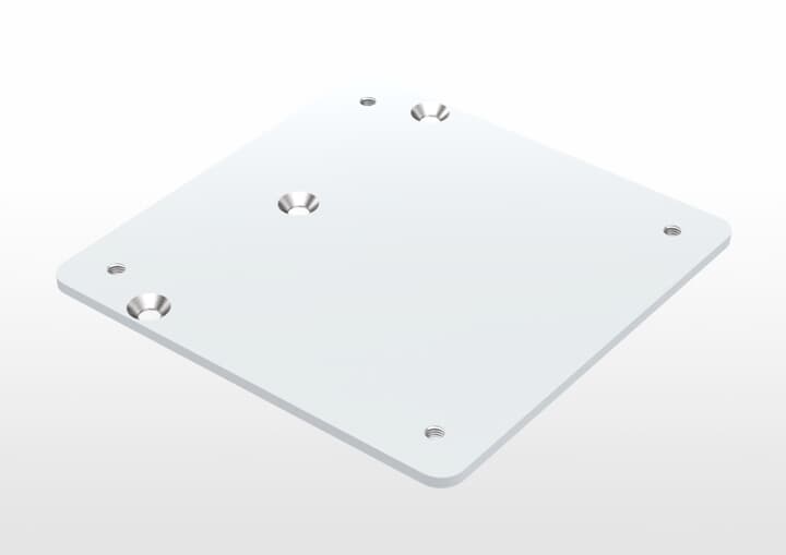 ABB機器人配件 ABB配件原廠型號 3HAC050167-001 Mounting plate for SMB box