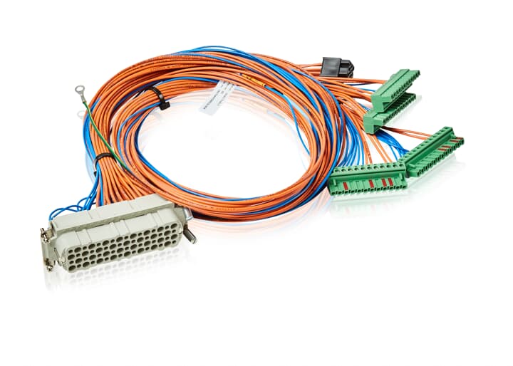 ABB機(jī)器人配件 ABB配件原廠型號(hào) 3HAC7043-1 Ext. cust. conn. harness