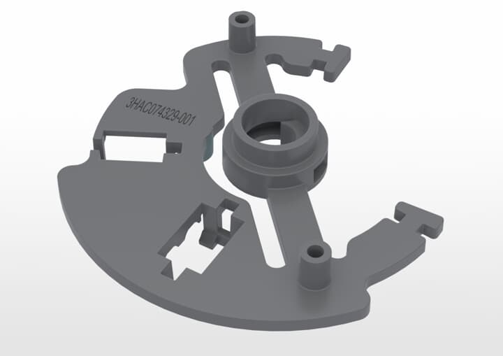 ABB機器人配件 ABB配件原廠型號 3HAC074329-001 Cable support