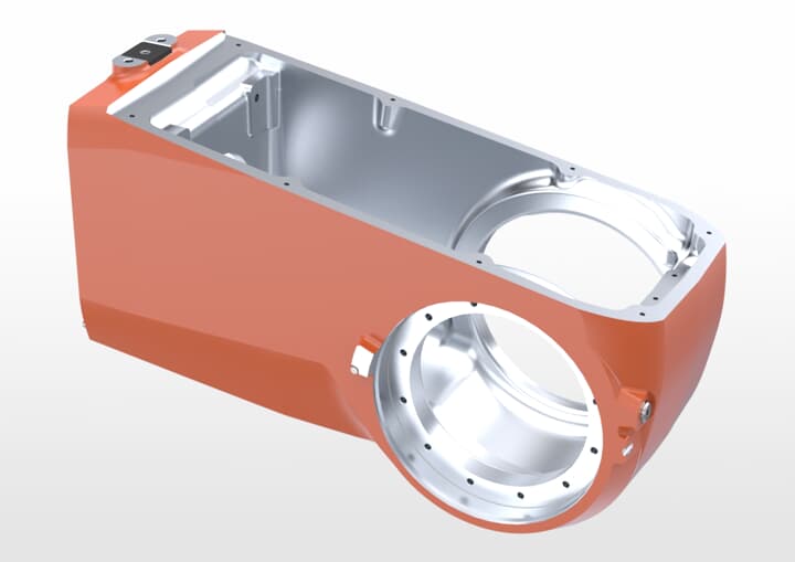 ABB配件Housing - 900mm, Foundry, Orange 原廠型號3HAC059722-003 ABB配件官方質保 - ABB機器人配件大全