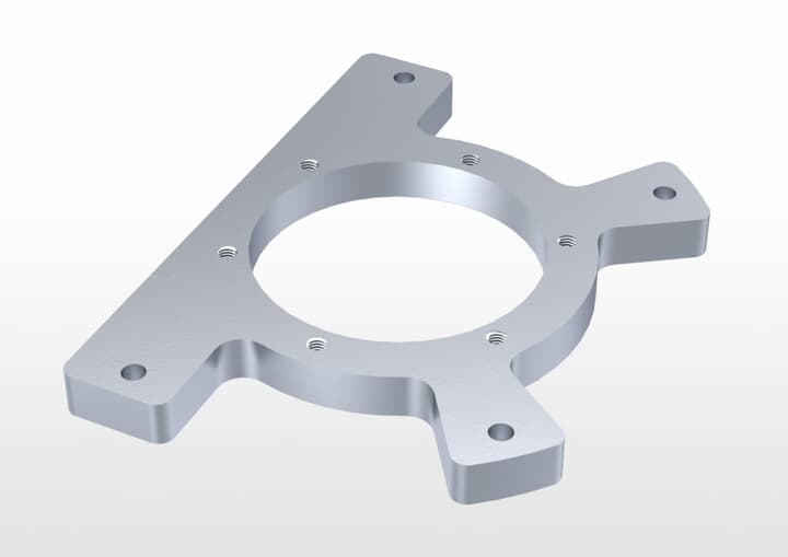 ABB配件Ball Screw Flange 原廠型號3HAC070479-001 ABB配件官方質保 - ABB機器人配件大全