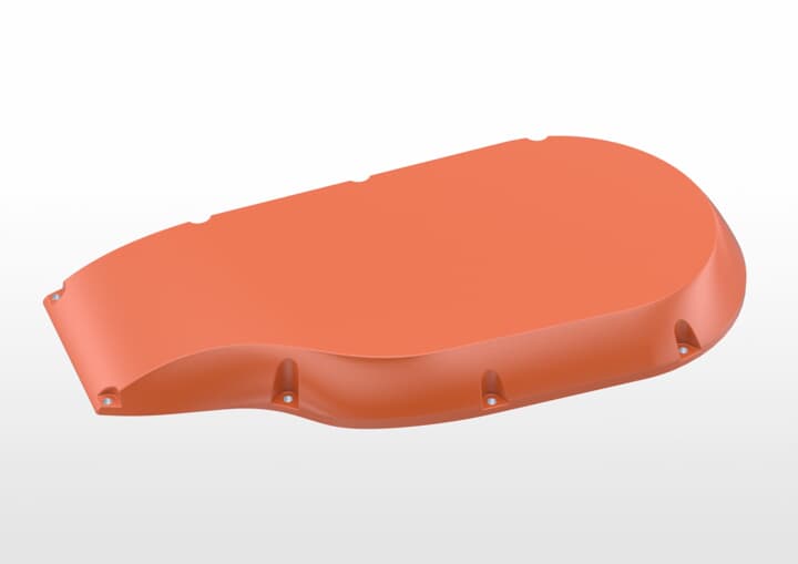 ABB配件Lower Arm CableArm Cover, Foundry, Orang 原廠型號3HAC059691-003 ABB配件官方質保 - ABB機器人配件大全