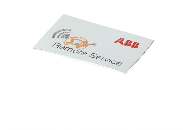 ABB配件Remote Service label 原廠型號(hào)3HAC030055-001 ABB配件官方質(zhì)保 - ABB機(jī)器人配件大全