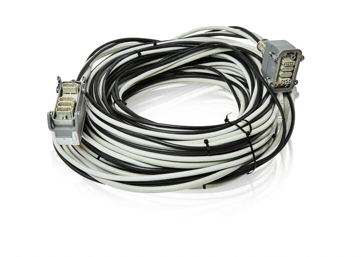 ABB配件Harness-CP/CS/PBUS 22m 原廠型號3HAC022988-006 ABB配件官方質保 - ABB機器人配件大全