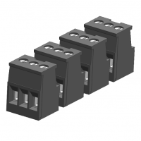 SIMATIC S7-1200，備件 鍍金輸入/輸出接線盒 模擬輸入端 CPU 1211C/1212C/1214C （4 個，每個 3 個螺栓