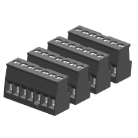 SIMATIC S7-1200，備件， 鍍錫輸入/輸出接線盒， 編碼，針對數字式 信號模塊 8CH/16CH， （4 件，每件含 7 個螺釘