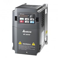 臺達 小型矢量控制變頻器 C200系列 VFD037CB43B-20 3.7kW, 460V/ 三相, 9A, 壁掛式, 風扇加大版, IP20/UL標準型機種