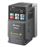 臺達 精巧簡易型矢量控制變頻器 ME300系列 VFD4A8ME23ANSAA 0.75kW, 230V/三相, 4.8A, IP20, 內置STO安全停止機能