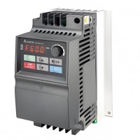 臺達 無感測向量變頻器 VFD-EL-W系列  VFD004EL21W-1  0.4kW, 230V/ 單相, 2.5A, IP20, 單獨包裝