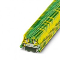 菲尼克斯接線端子  MSB 2,5-NS 35-PE BD:PE - 微型接地端子  物料號(hào)：3244149