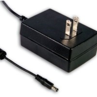 meanwell明緯  25W AC-DC高依賴性綠色醫(yī)療型適配器  GSM25U15-P1J