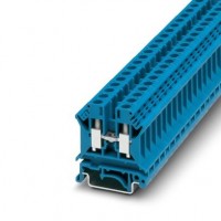 菲尼克斯接線端子  UK 6 N BU - 直通式接線端子  物料號(hào)：3004977