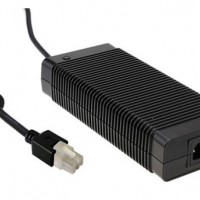 meanwell明緯  360W AC-DC高依賴性綠色工業用適配器  GST360A55-C8P