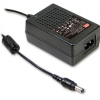 meanwell明緯  36W AC-DC高依賴性綠色工業(yè)用適配器  GST36B12-P1J