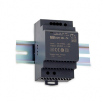 meanwell明緯  60W 導軌型 DC-DC 轉換器   DDR-60G-15