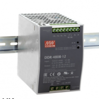 meanwell明緯  480W 導軌型DC-DC轉換器    DDR-480D-48