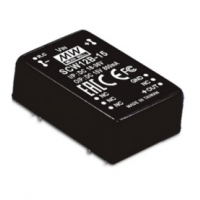meanwell明緯  12W DC-DC穩(wěn)壓單組輸出轉換器     SCW12B-12