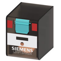 西門子變頻器 繼電器 SIMATIC 插接繼電器，3 個轉(zhuǎn)換觸點 24 V AC，10 A，寬度 22.5 mm / LZX:PT370524