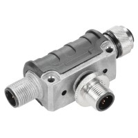 魏德米勒 接插件 RockStar?ModuPlug  工業以太網  訂貨號   1057940000  / SAI-T-5-M12/M12 B-COD