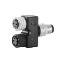 魏德米勒 接插件 RockStar?ModuPlug  工業以太網  訂貨號   1805660000  / SAI Y-4S M8-M8