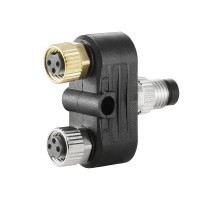 魏德米勒 接插件 RockStar?ModuPlug  工業以太網  訂貨號   1524700000  / SAI-Y-3/3 M8-M8