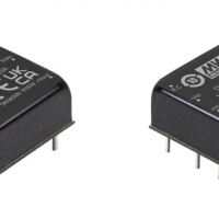 meanwell明緯  40W 1"x1" 封裝DC-DC穩(wěn)壓轉(zhuǎn)換器      SKMW40 & DKMW40系列