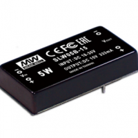 meanwell明緯  5W DC-DC穩(wěn)壓單組輸出轉(zhuǎn)換器     SLW05 B-09