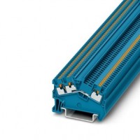 菲尼克斯接線端子  PTS 1,5/S-TWIN BU - 直通式接線端子  物料號：3214592