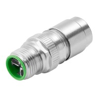 魏德米勒 接插件 RockStar?ModuPlug  工業(yè)以太網(wǎng)  訂貨號(hào)   2664820000 / IE-PS-M12X-180-P-TH-CG