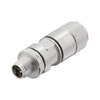 魏德米勒 接插件 RockStar?ModuPlug  工業(yè)以太網(wǎng)  訂貨號(hào)   2007500000 / IE-PS-M12X-P-AWG22/27FH