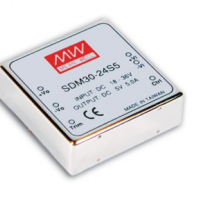meanwell明緯  30W單組輸出DC-DC轉換電源      SDM30-48S5