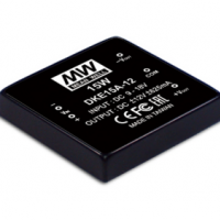 meanwell明緯  15W DC-DC穩(wěn)壓雙組輸出轉(zhuǎn)換器      DKE15 B-12