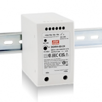 meanwell明緯  6 0W高信賴150~1500Vdc 超寬輸入導軌型DC-DC轉換器      DDRH-60-48